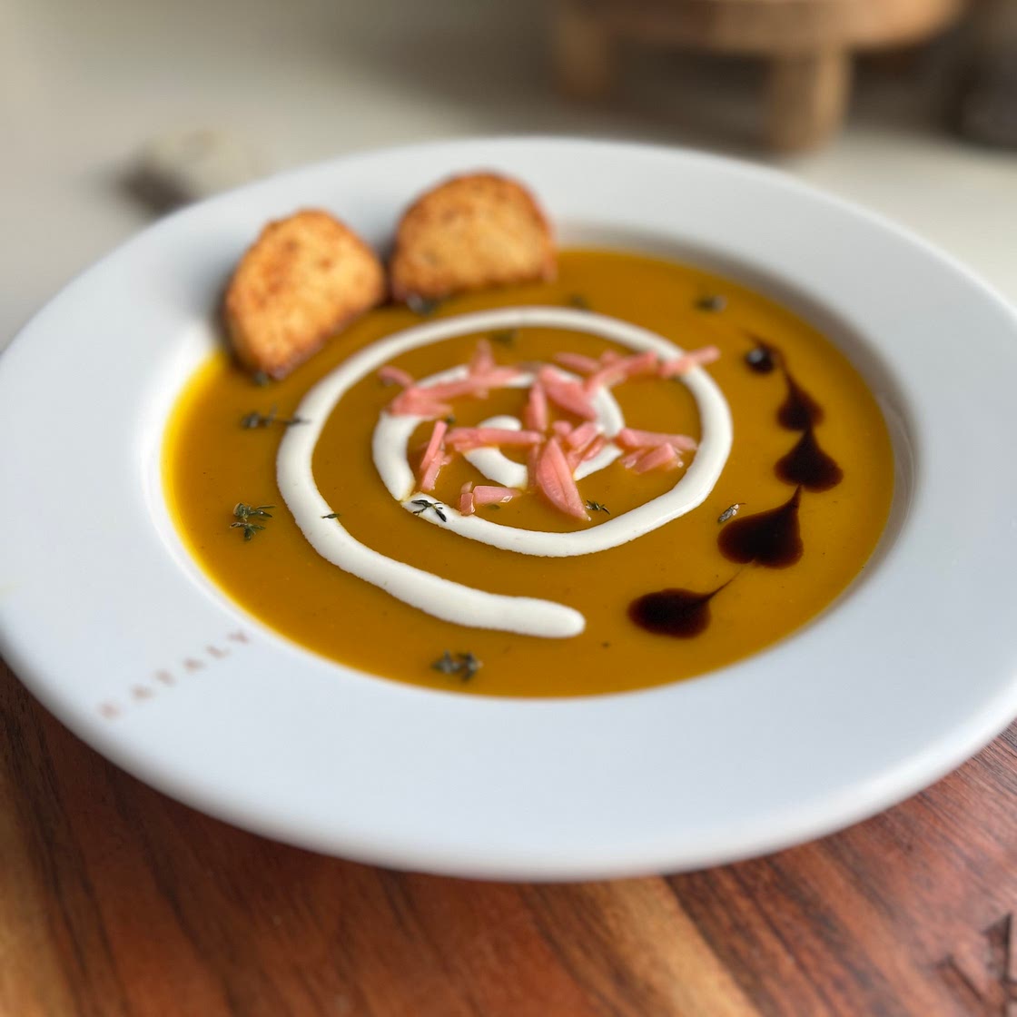 Sweet-Heat Butternut Squash Soup 