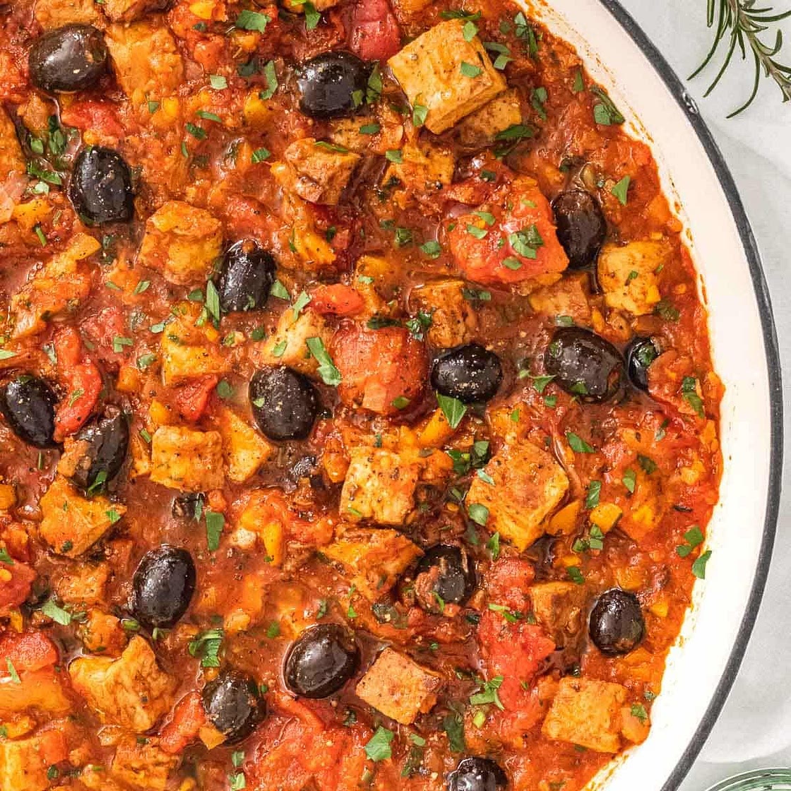 Tofu cacciatore