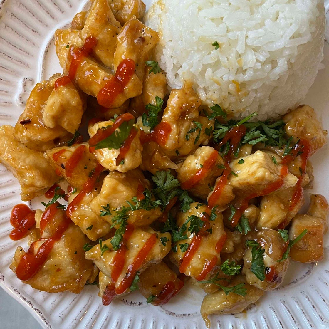 Healthier Orange Chicken (GF)