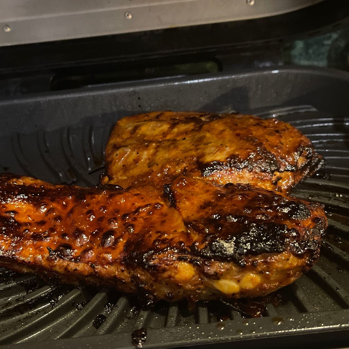 Ninja Foodi Grilled Ribs
