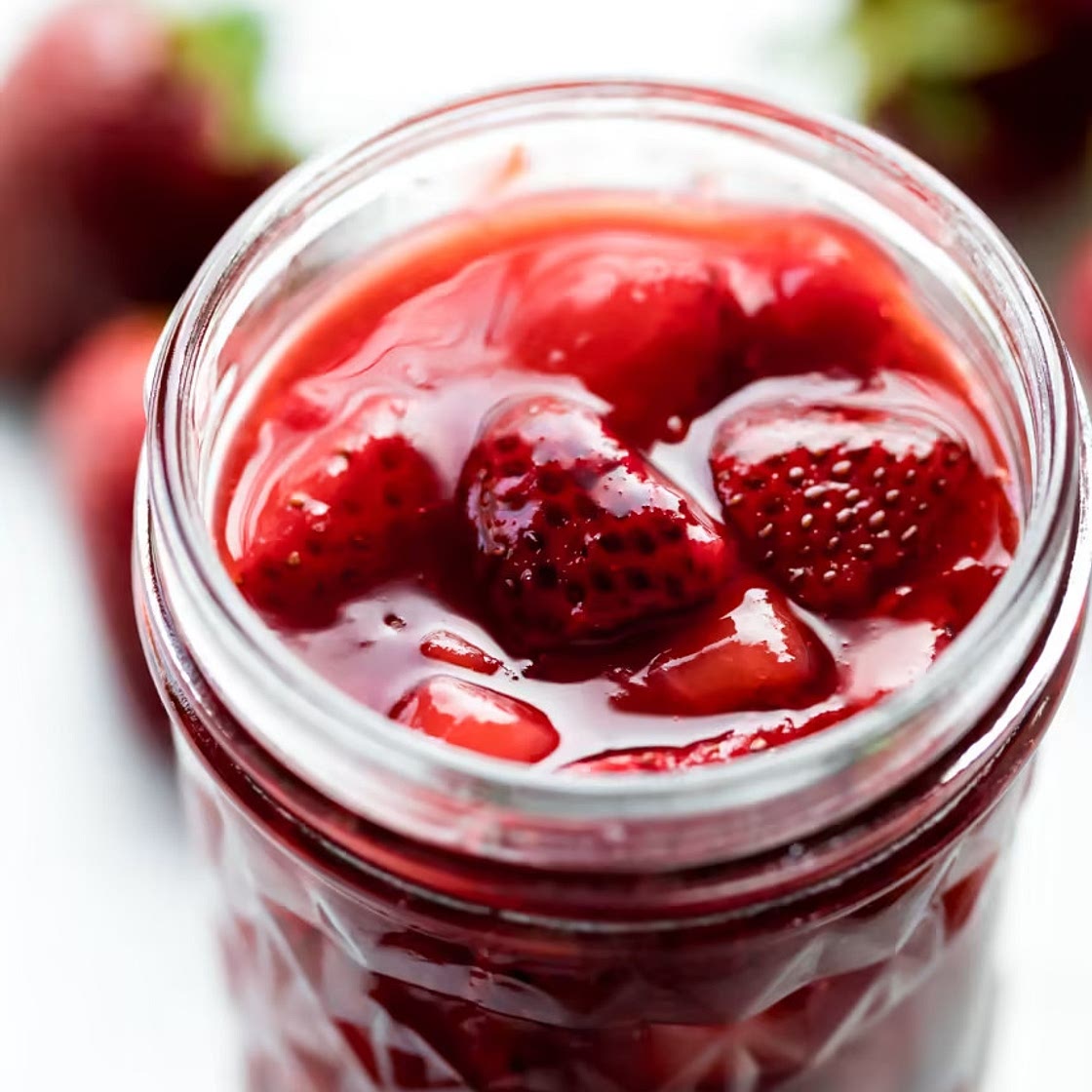 Homemade Strawberry Sauce (Topping)