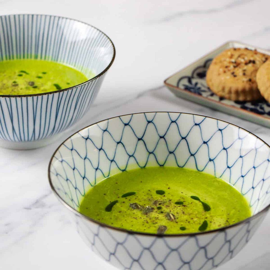 Velvety Spinach and White Bean Soup (Vegan & Gluten-Free)