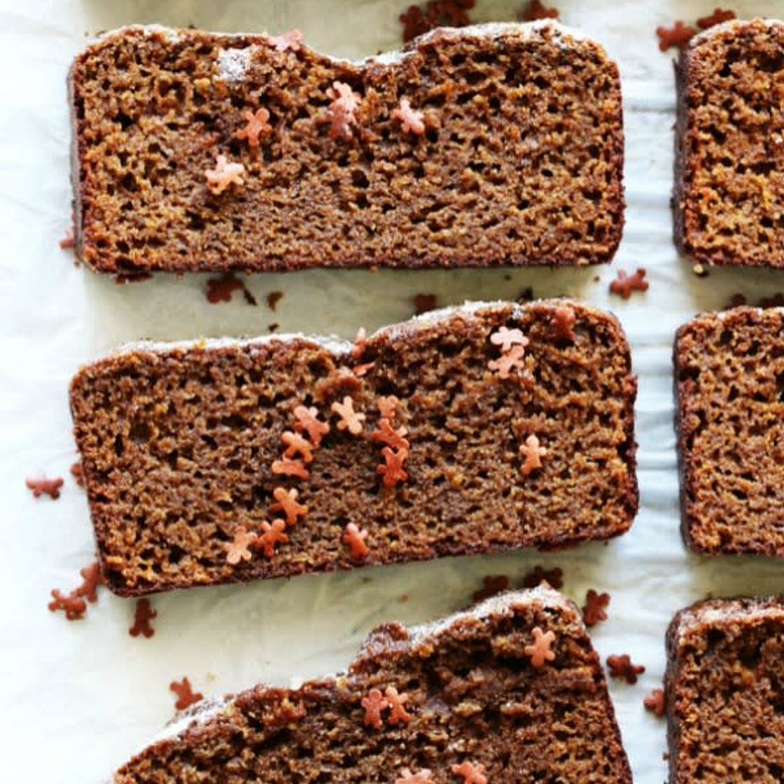 Gluten Free Gingerbread Loaf