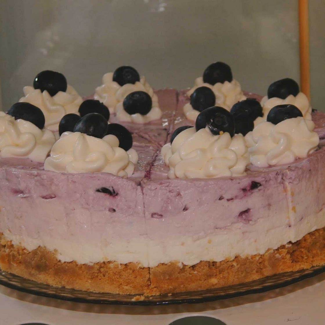 Cheesecake de arándanos