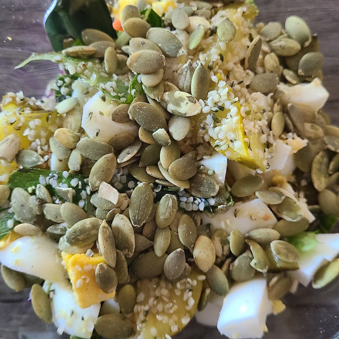 High Protein No Meat Salad