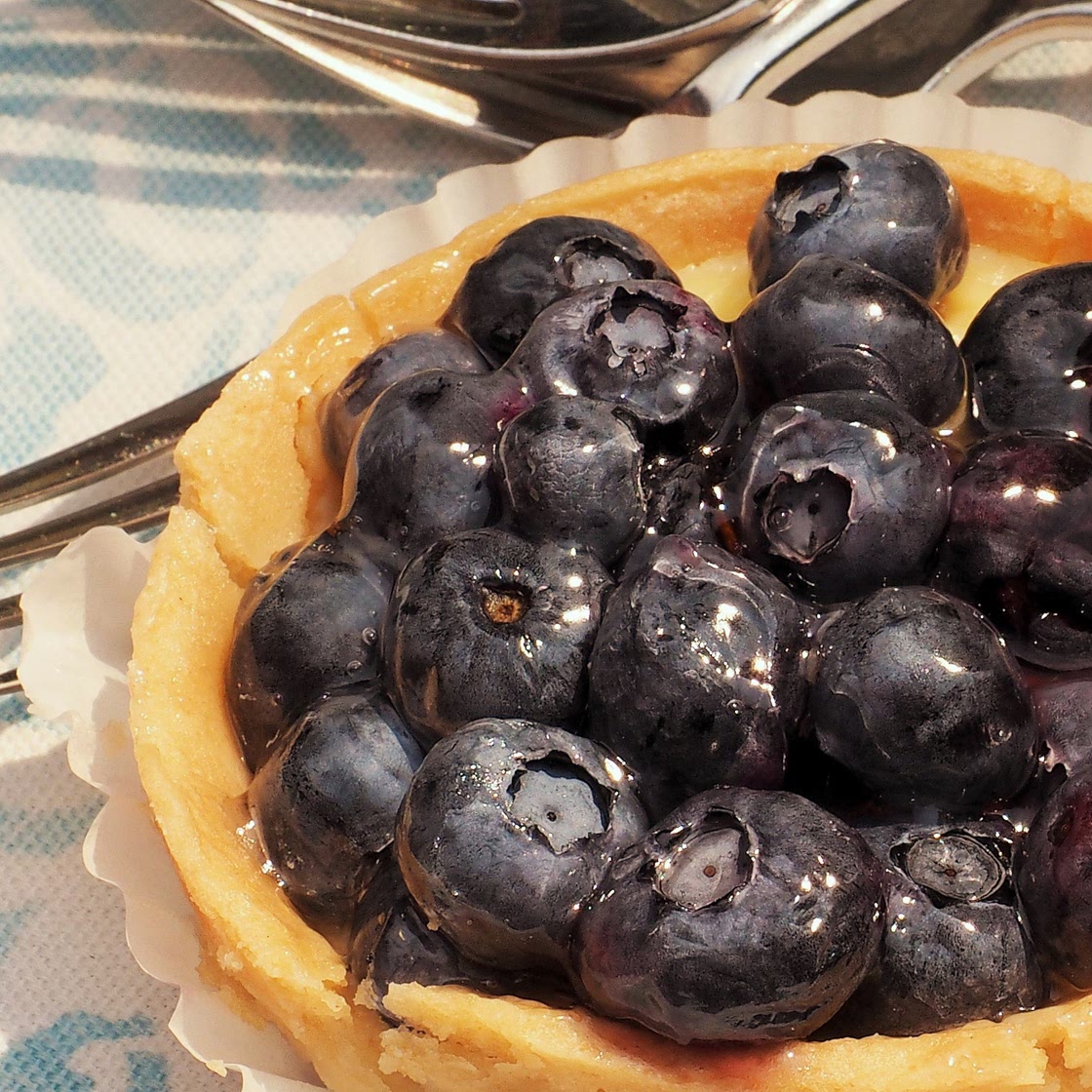 Tartelette aux myrtilles