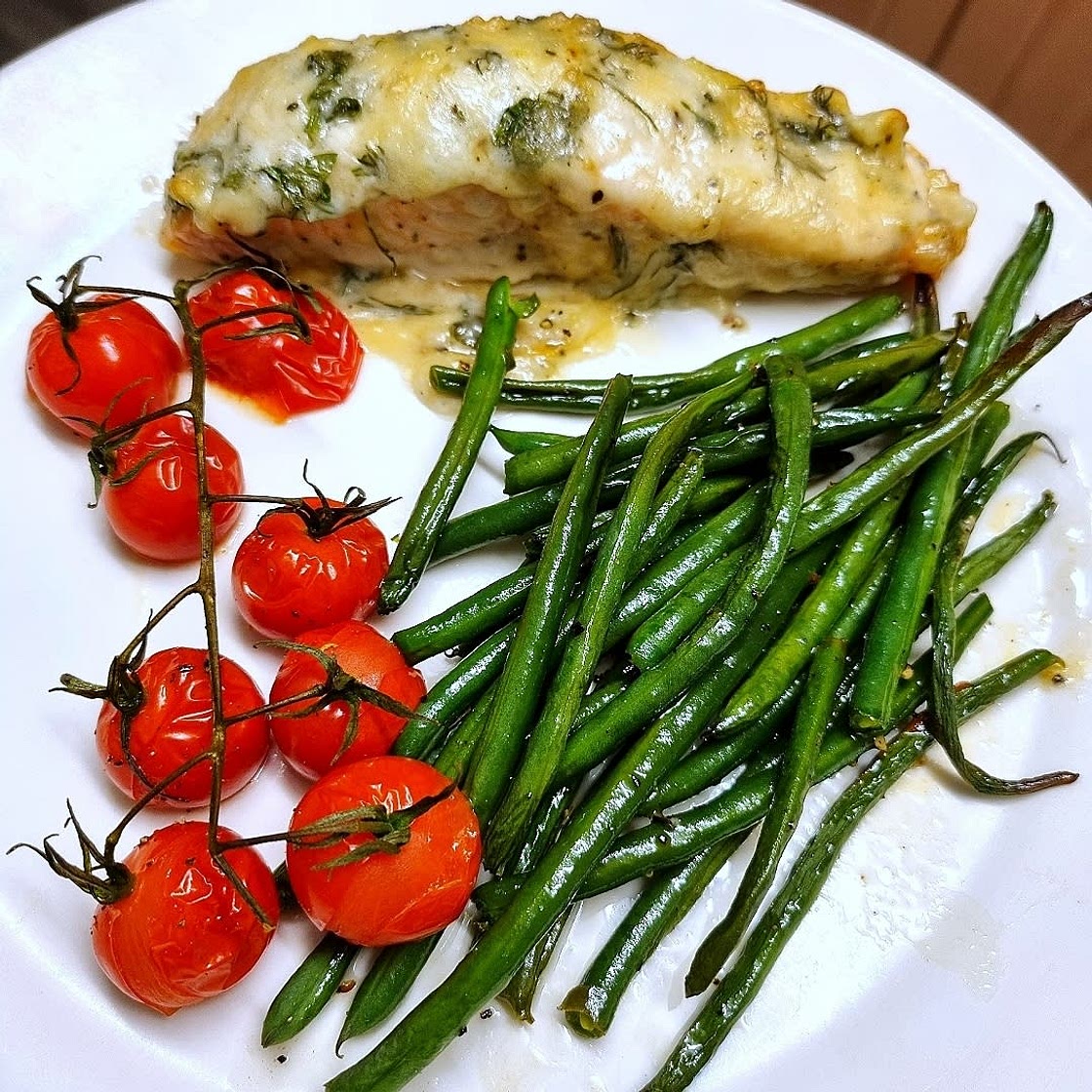 Parmesan & Herb Crusted Salmon