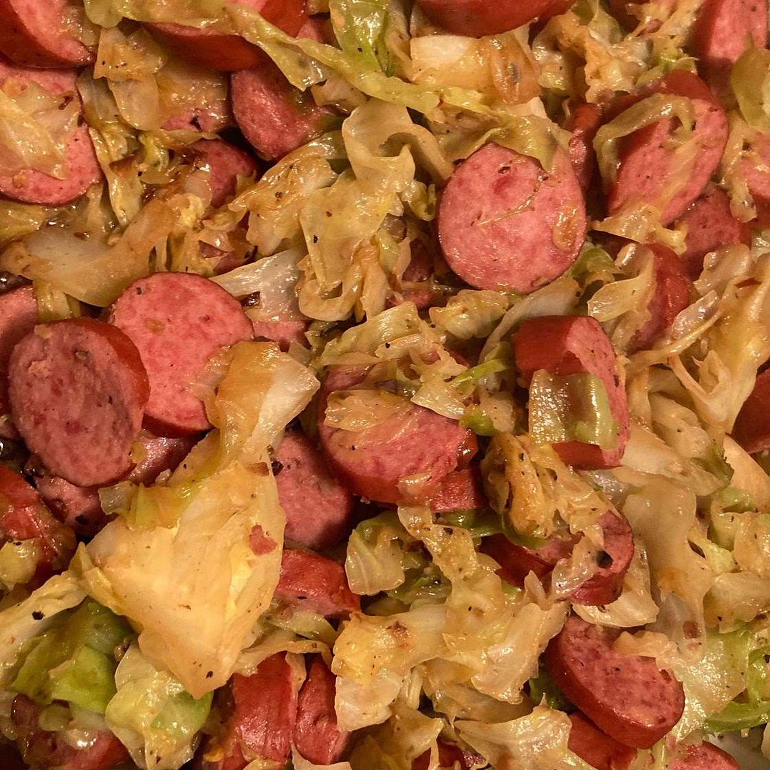 Easy Sausage & Cabbage Skillet