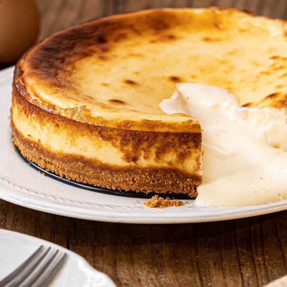 Tarta de queso fit