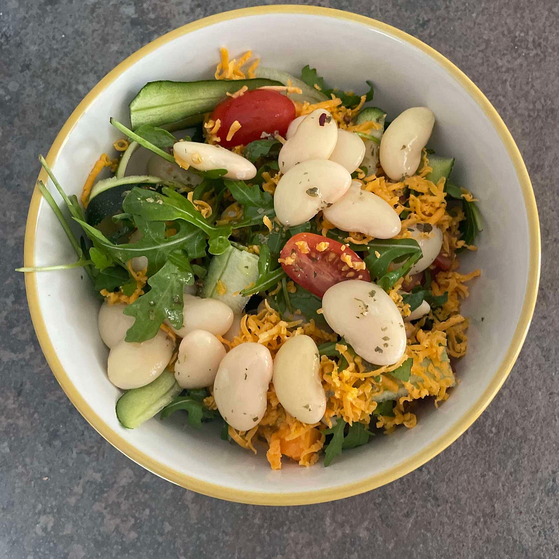 Mackerel Bean Salad