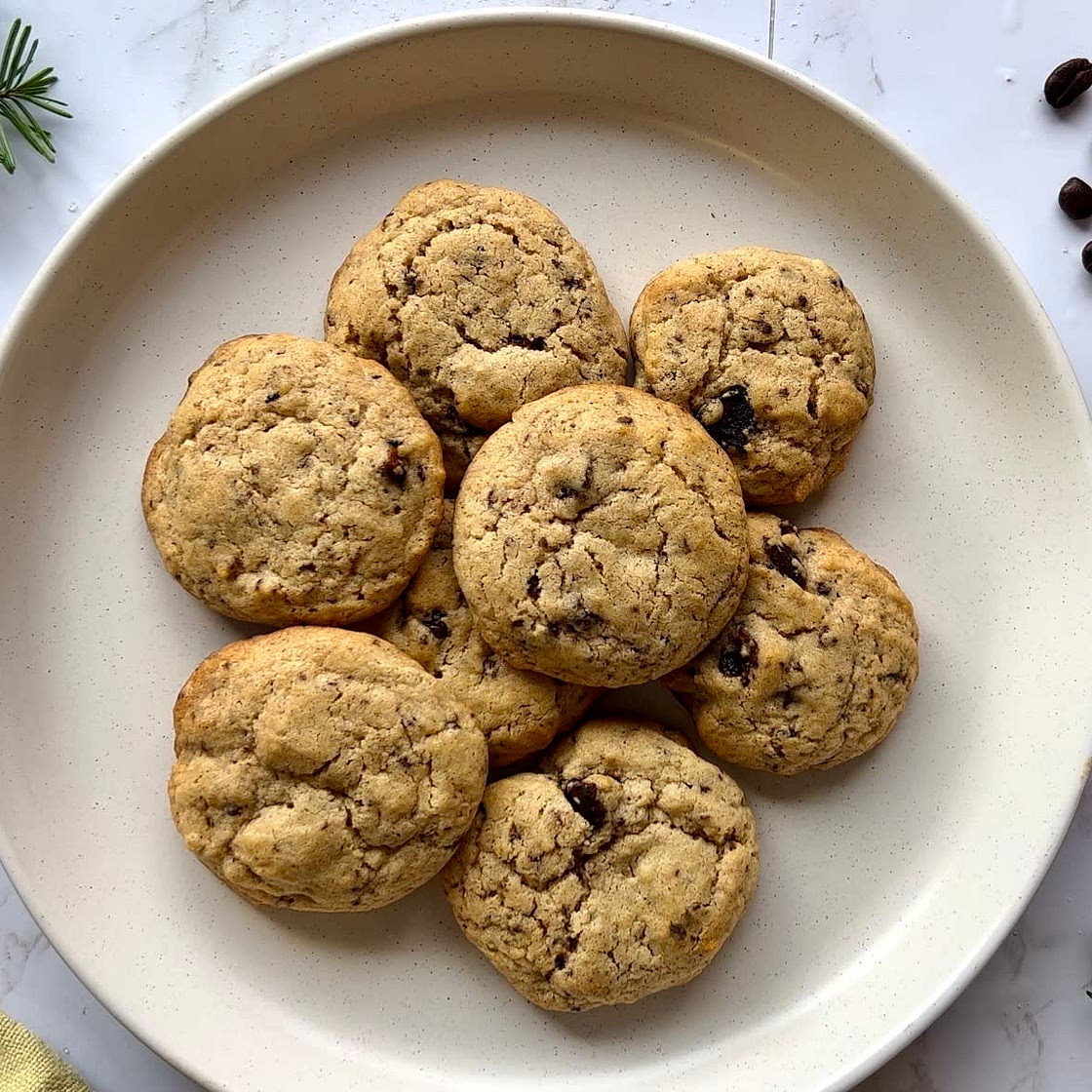 Chestnut Praline Latte Cookies