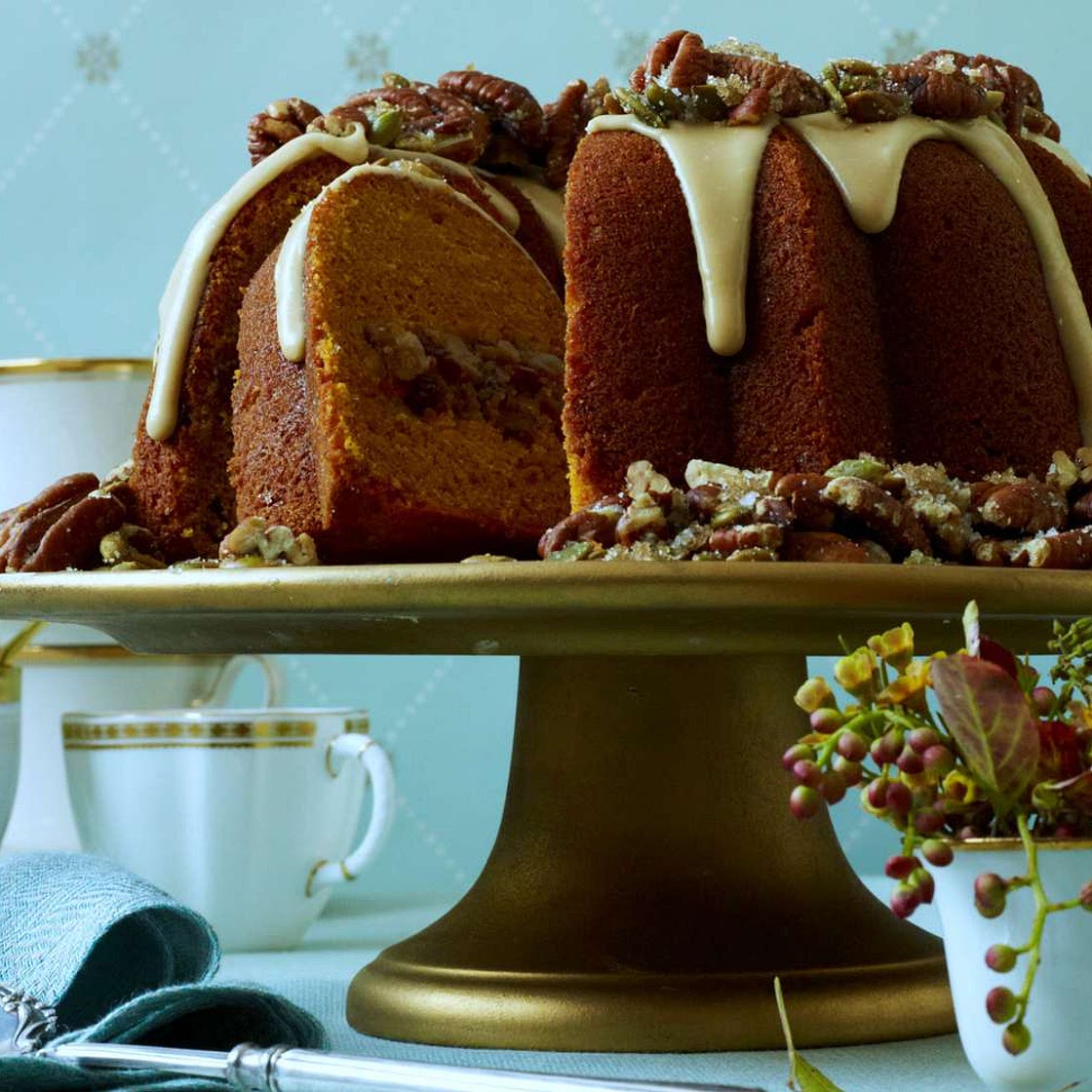 Cranberry-Apple-Pumpkin Bundt