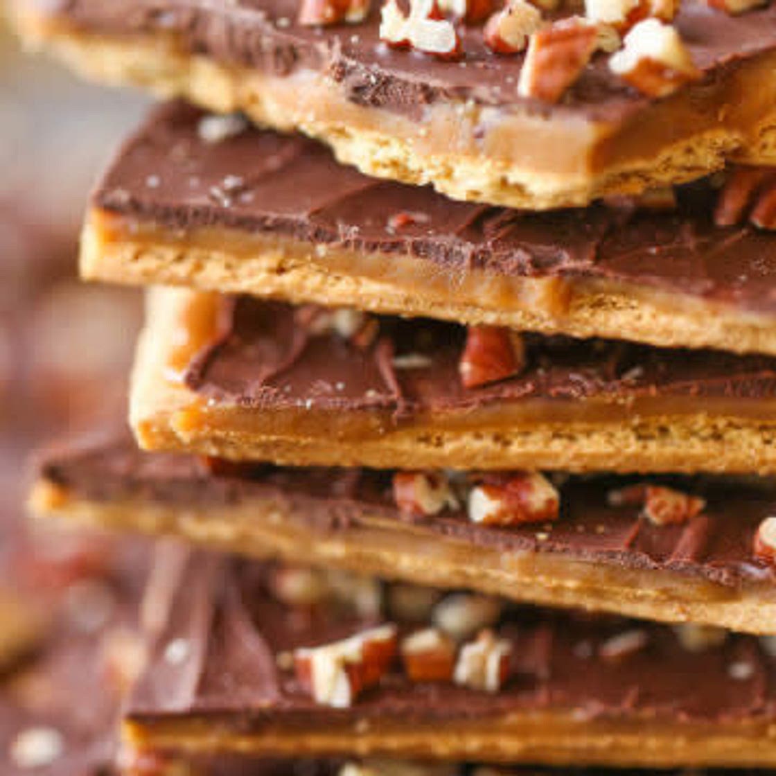GRAHAM CRACKER TOFFEE