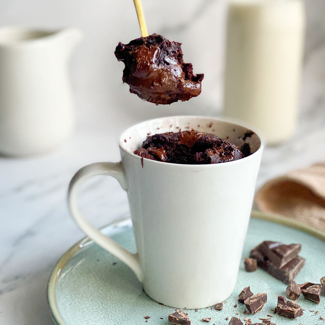 100 calorie chocolate mug cake