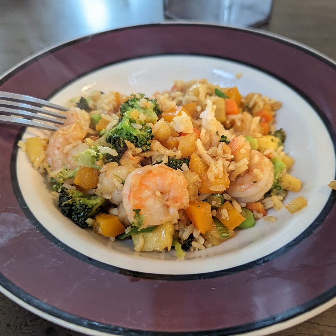 Pineapple Shrimp Fried Rice