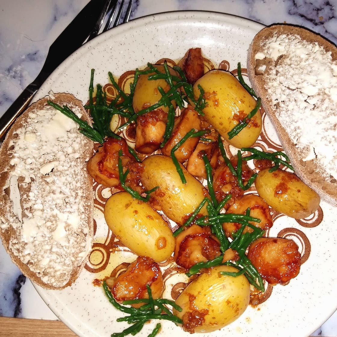 Vegan Mushroom Scallops