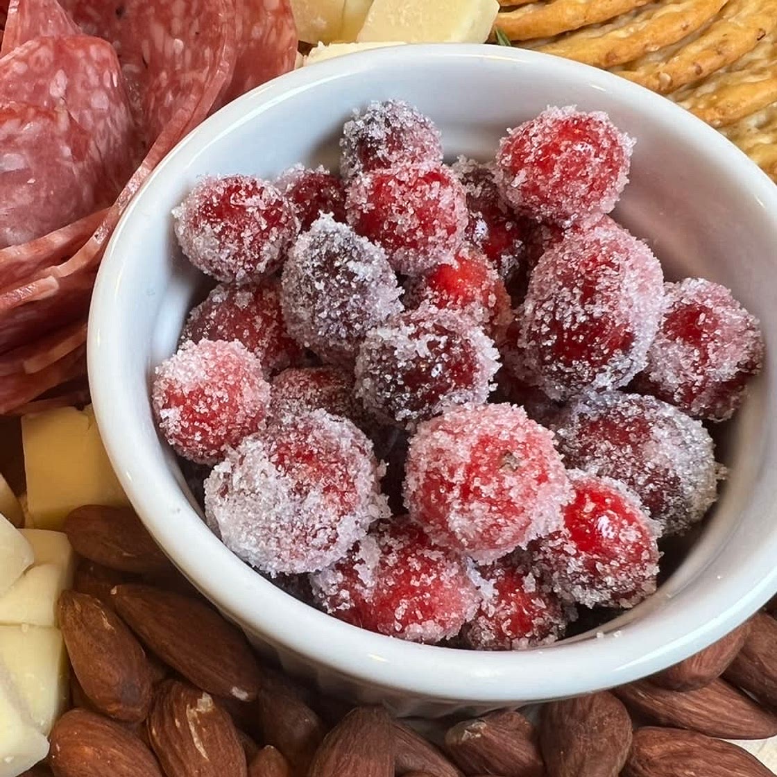 Sugared Cranberries 