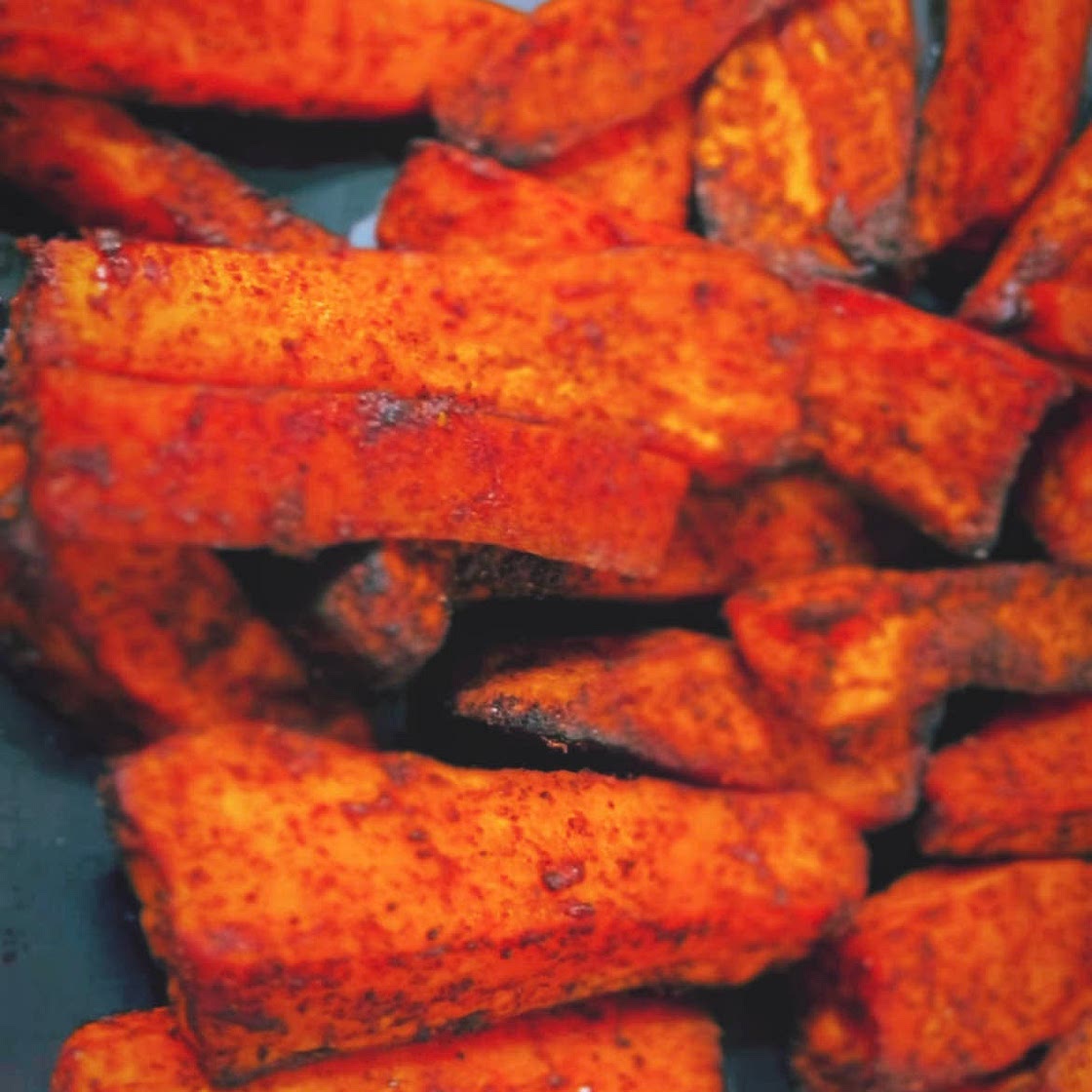 Air Fryer Spicy Sweet Potato Fries 