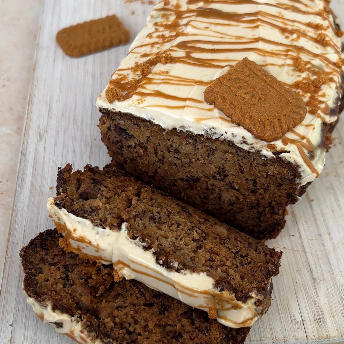 Biscoff Banana Bread