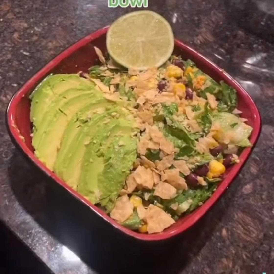 Black Bean and Rice Bowl