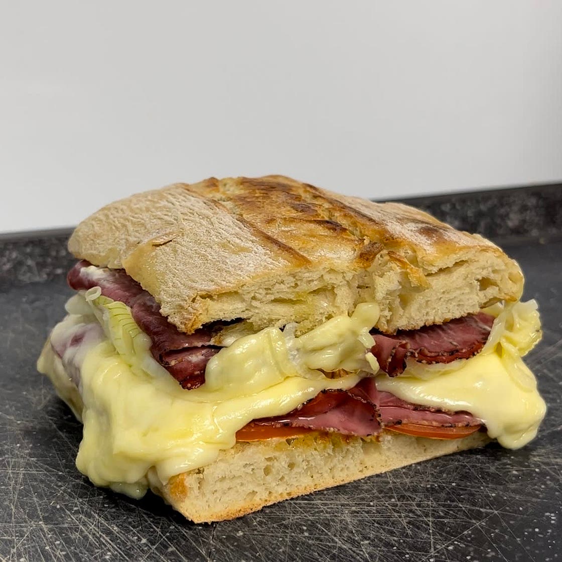 Pastrami Raclette Sandwich