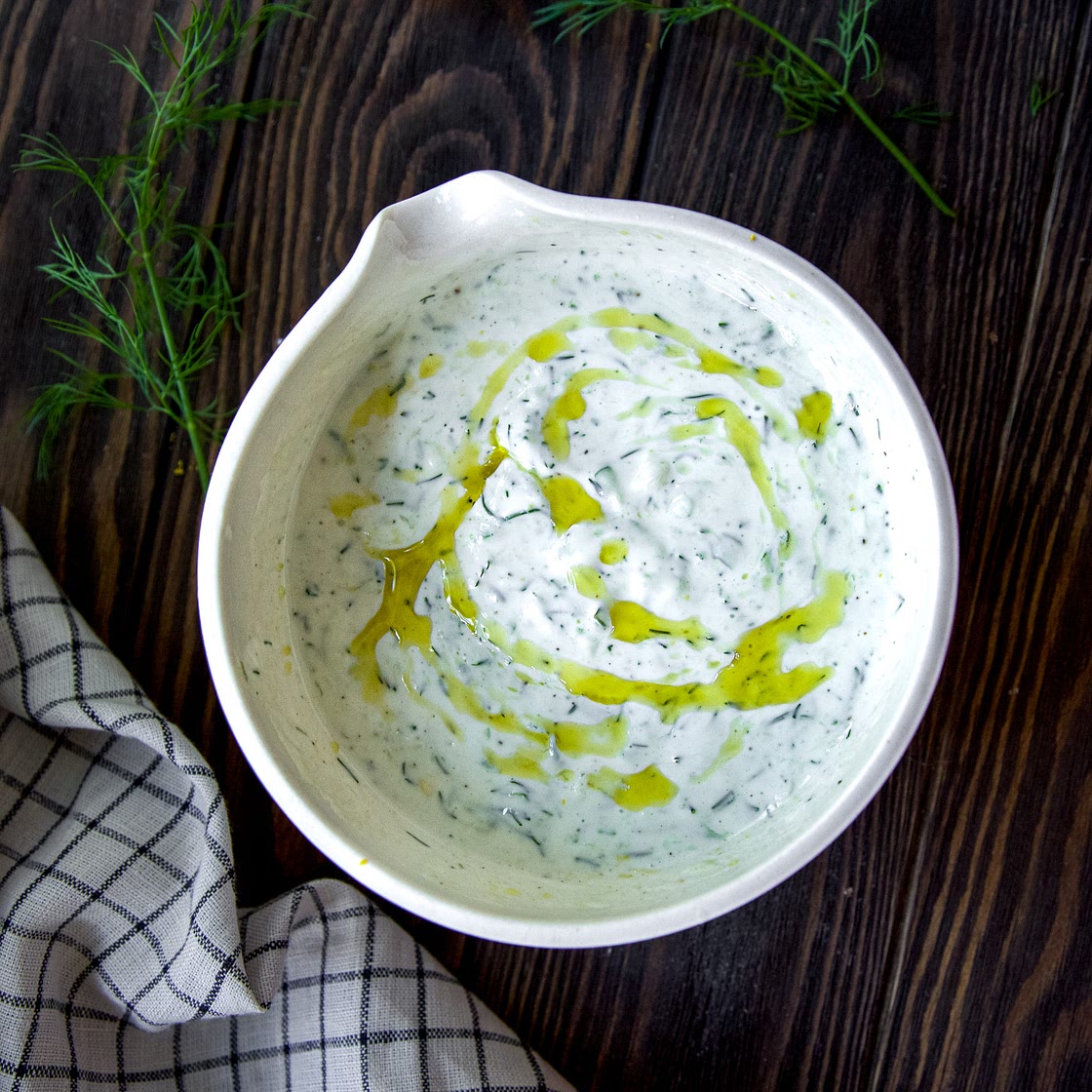 10 Minute Vegan Tzatziki
