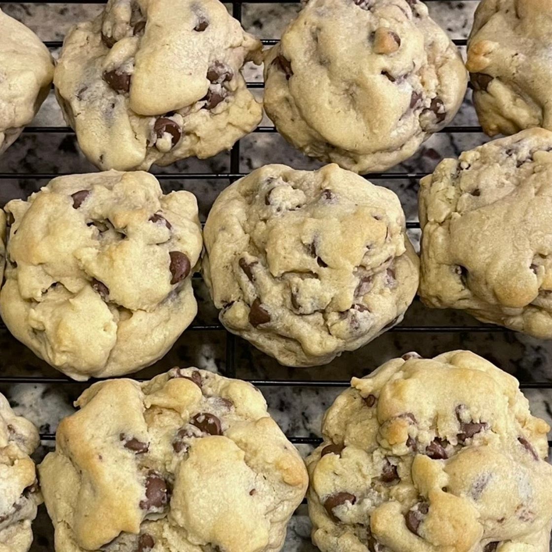 fluffy ooey gooey chocolate chip cookies