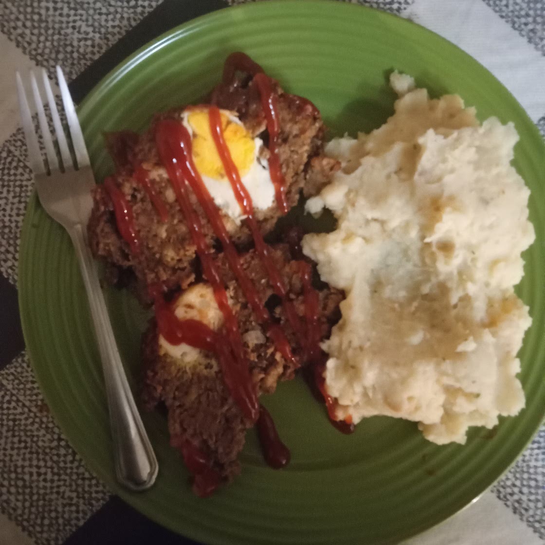 Dyl's Egg Stuffed Meatloaf