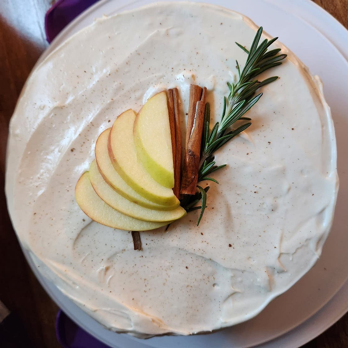 Festive Bourbon Apple Cider Cake