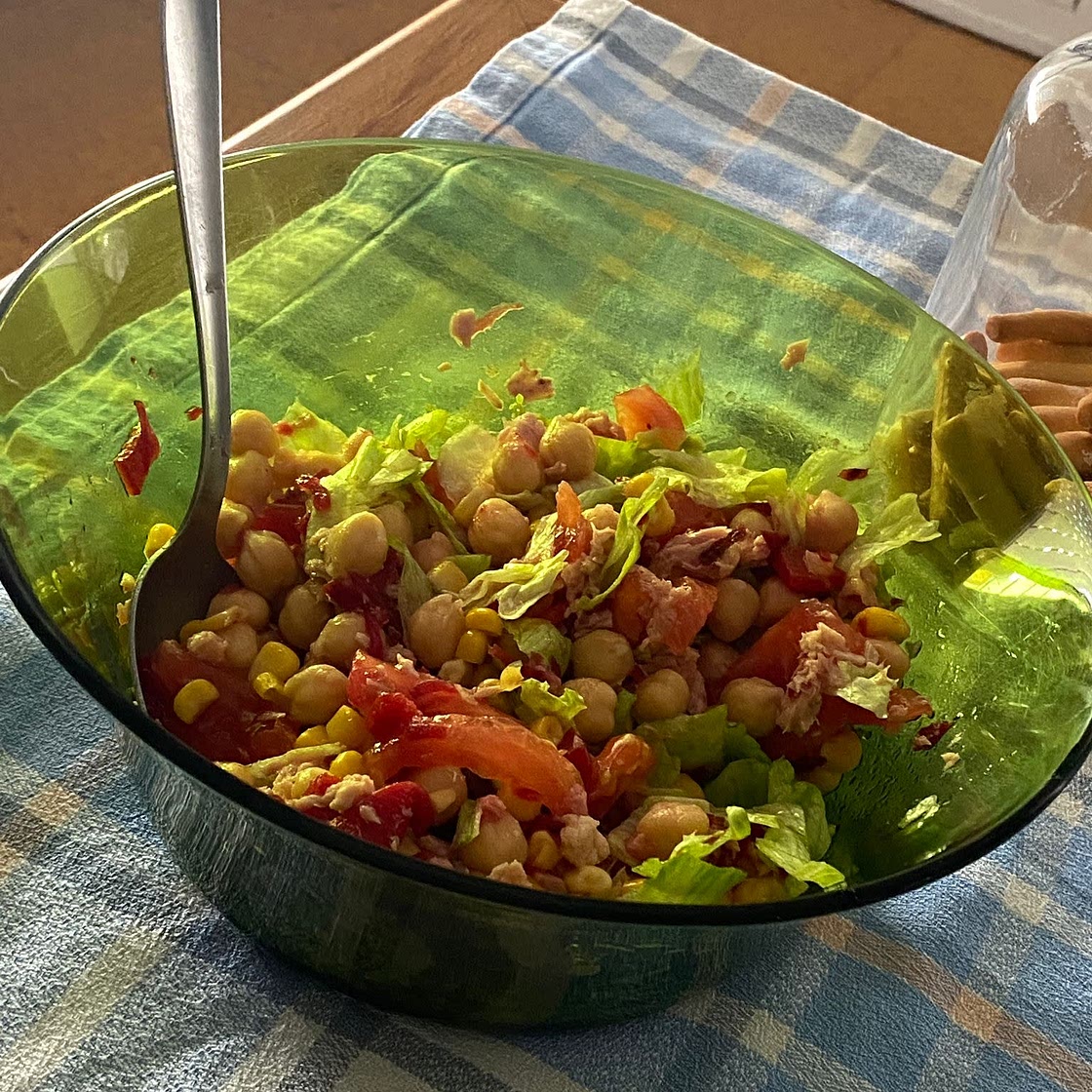 Ensalada de garbanzos 