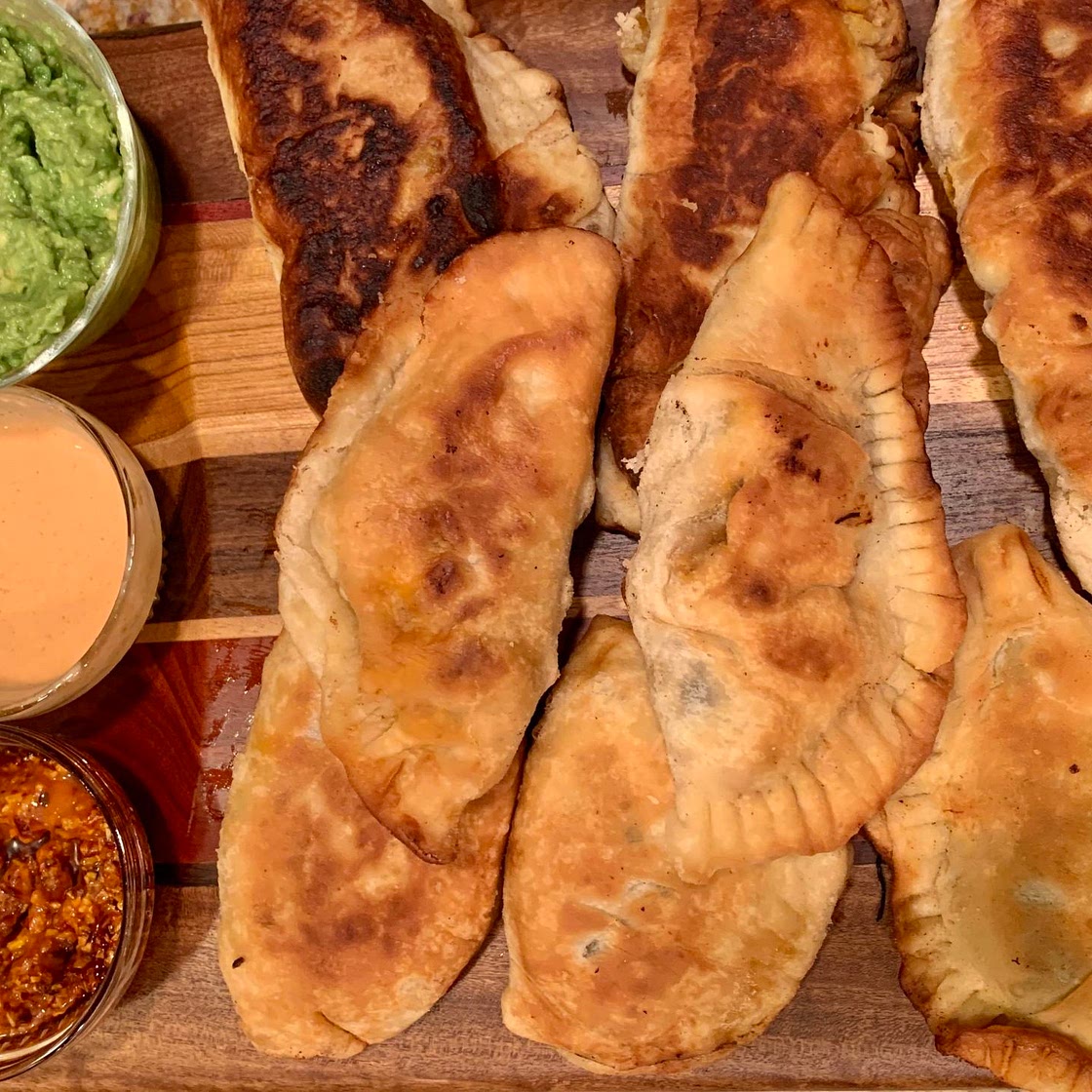 Empanadas (Shredded Chicken and Spinach & Cheese)