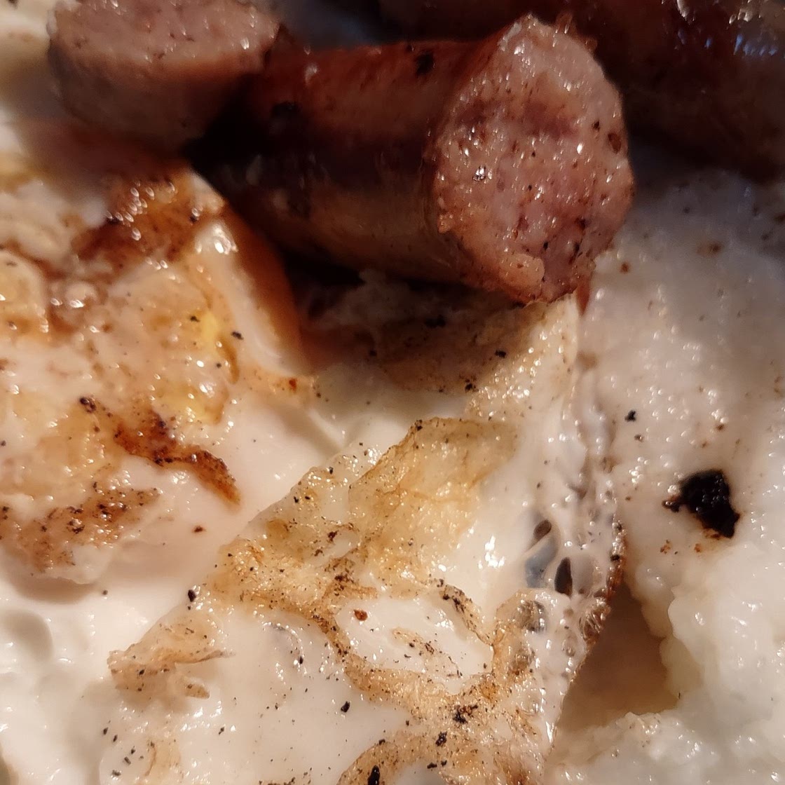 Grits with Eggs