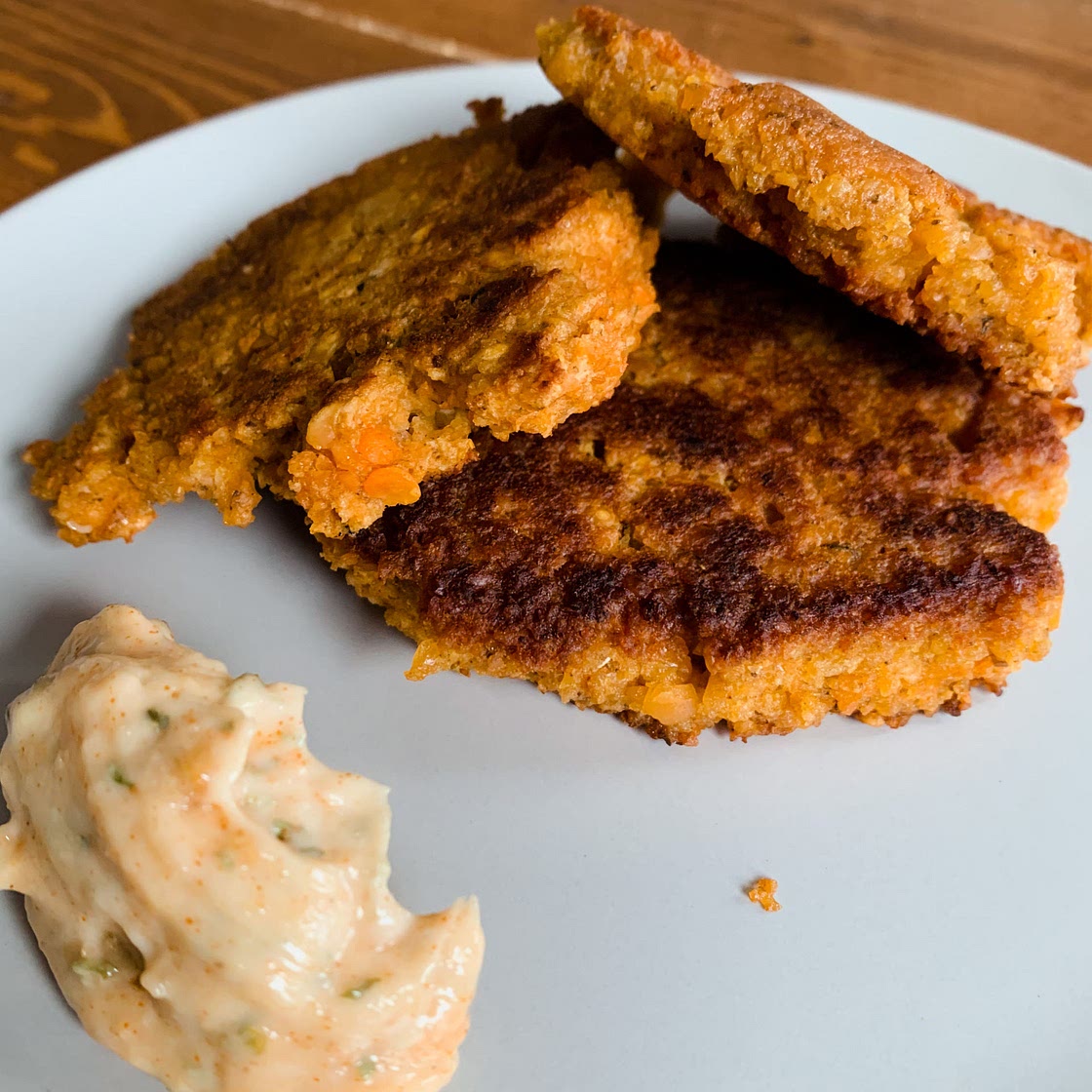 Lentil fritters
