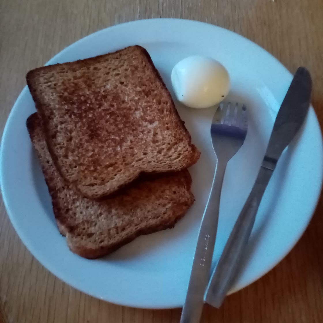 Sesame eggs on toast