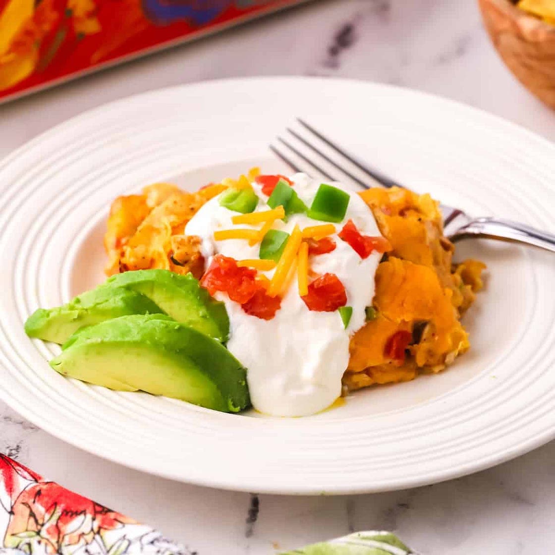 Classic King Ranch Chicken Casserole with Rotel
