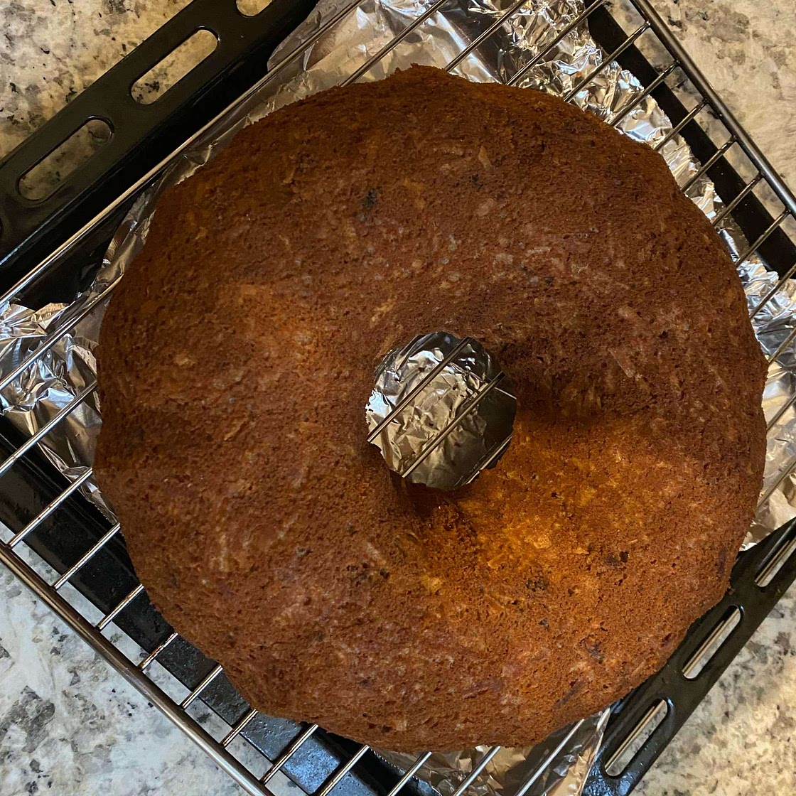 Fresh Apple Bundt Cake with a Cake Mix