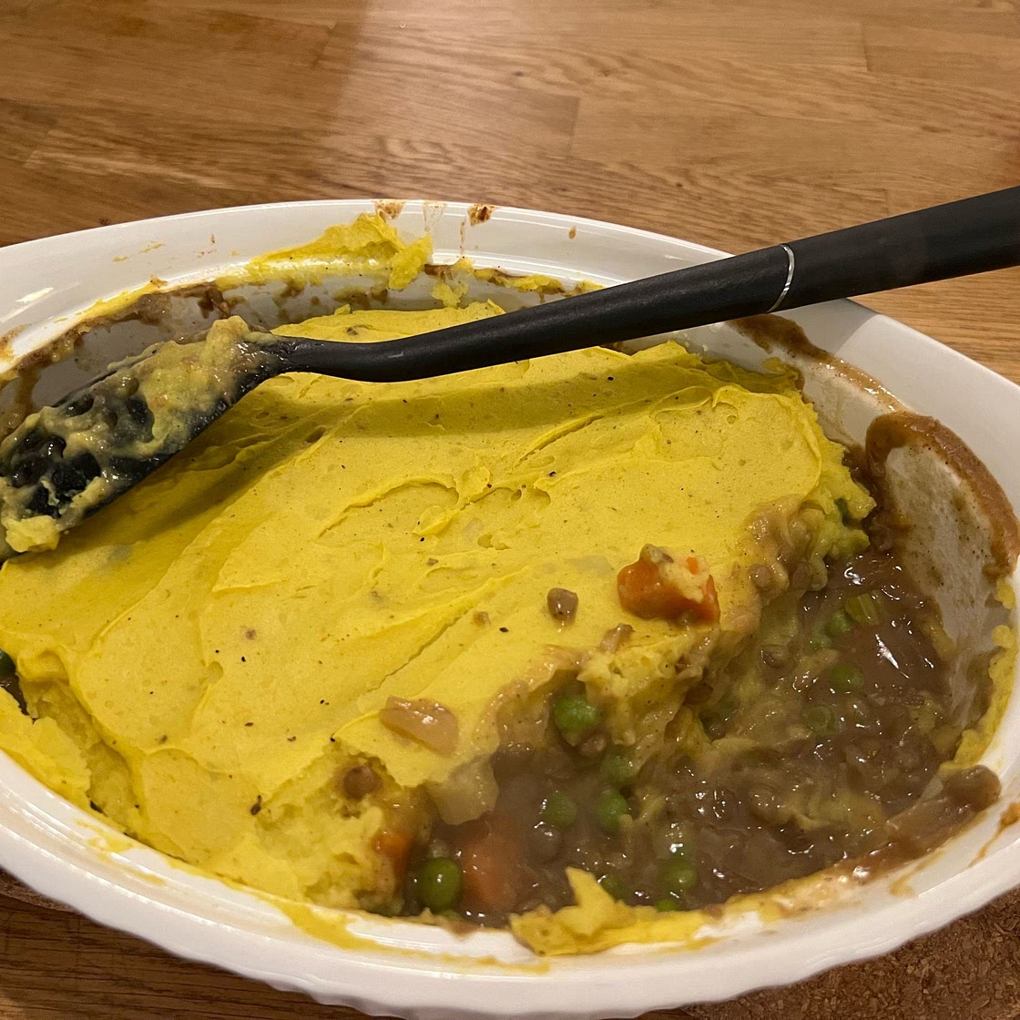 Indian Vegetarian Shepherds Pie