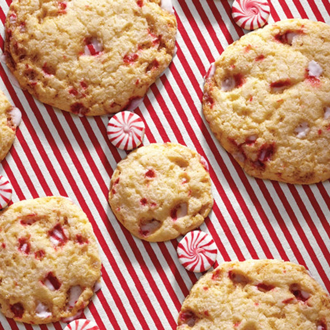 Peppermint-Candy Sugar Cookies
