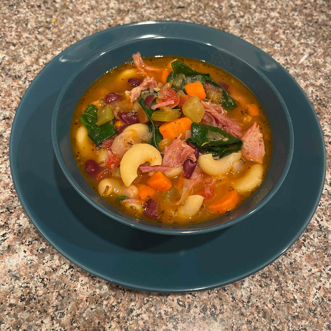 ChatGPT Minestrone with Ham