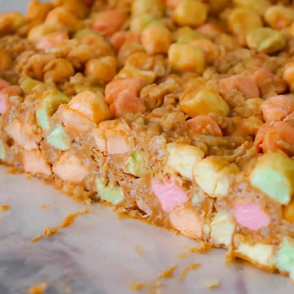 Peanut Butter Marshmallow Bars