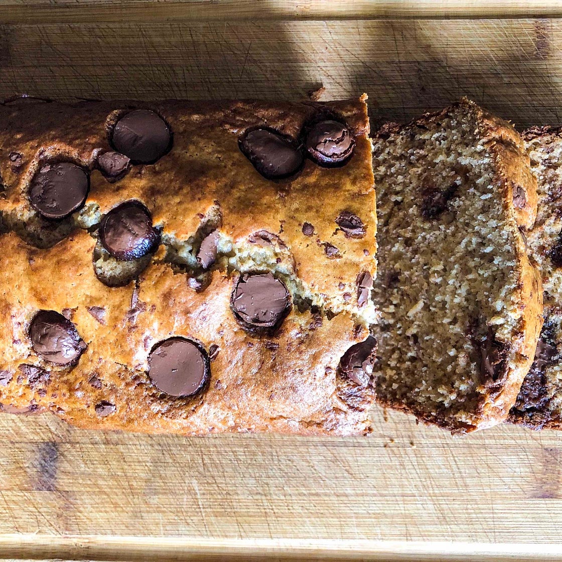 Chocolate Chunk Banana Bread