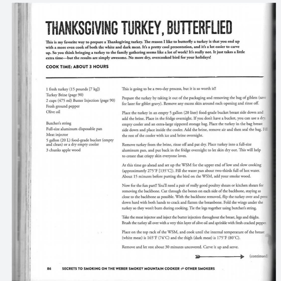 Smoked turkey