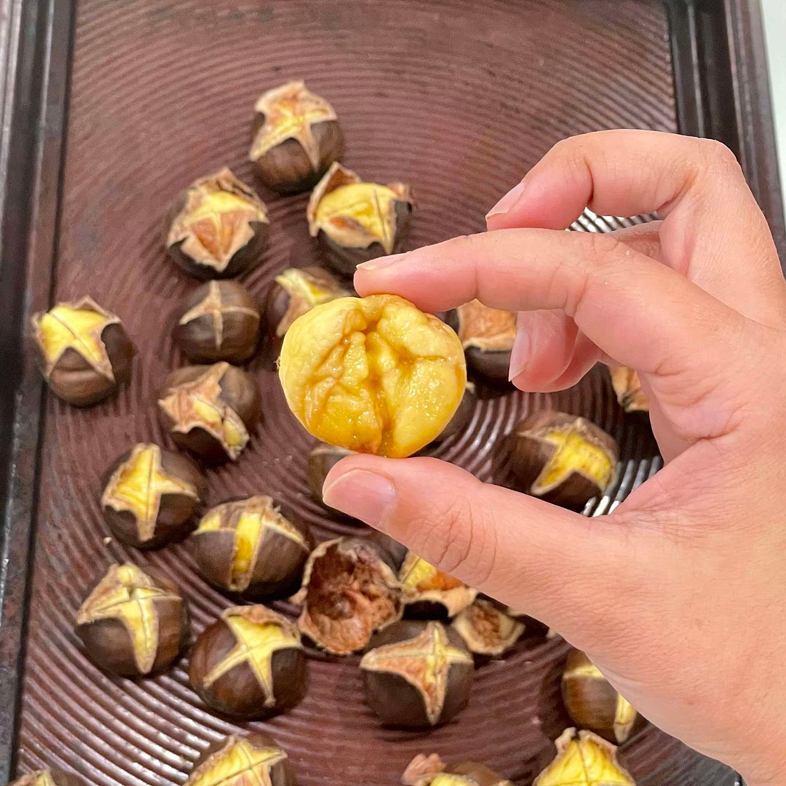 Roasted chestnuts