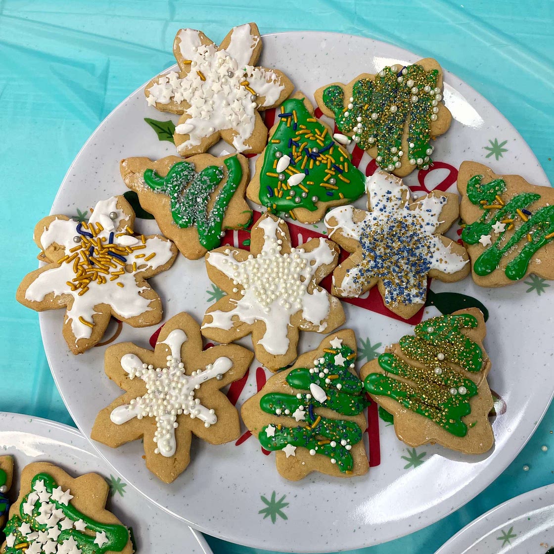 Orange Spice Gingerbread Cookies