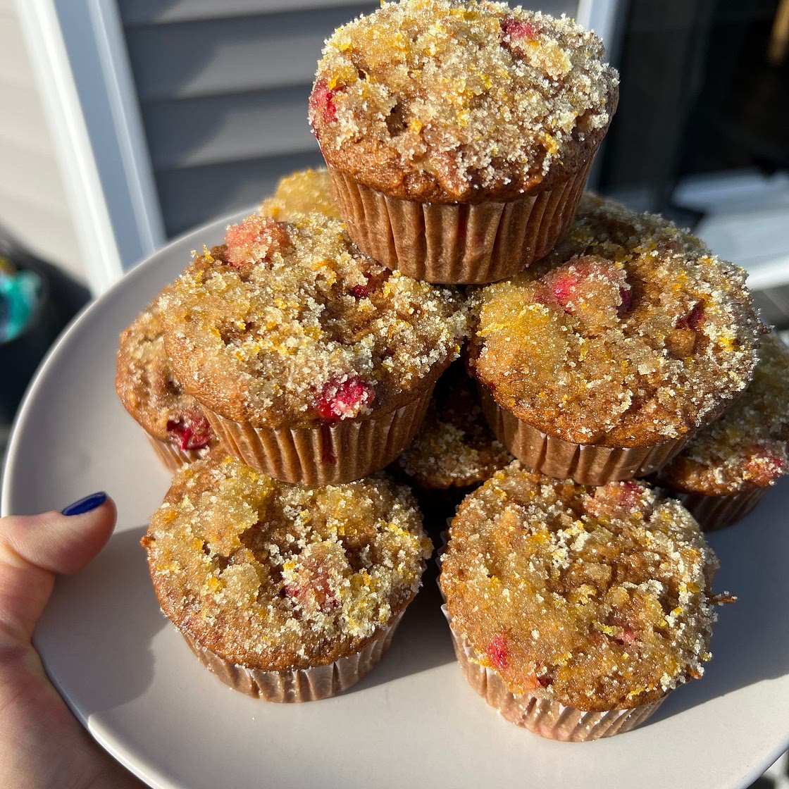 Sparkling Winter Morning Glory Muffins — Cafe Hailee