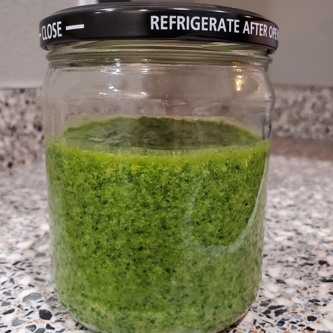 Simple Spinach Pesto