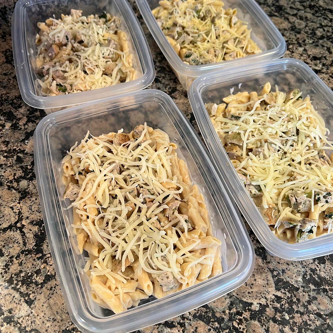 Protein Alfredo Pasta