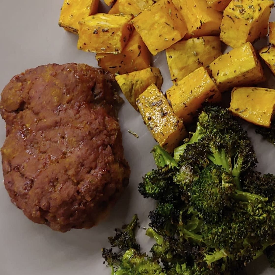 Sheet Pan BBQ Meatloaf Dinner