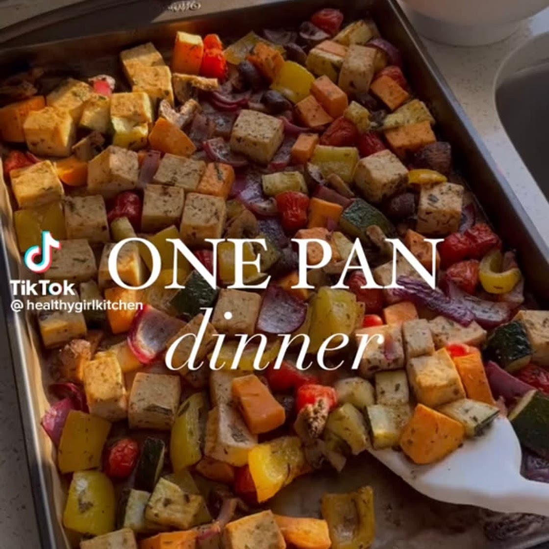 One Pan Mediterranean Dinner 