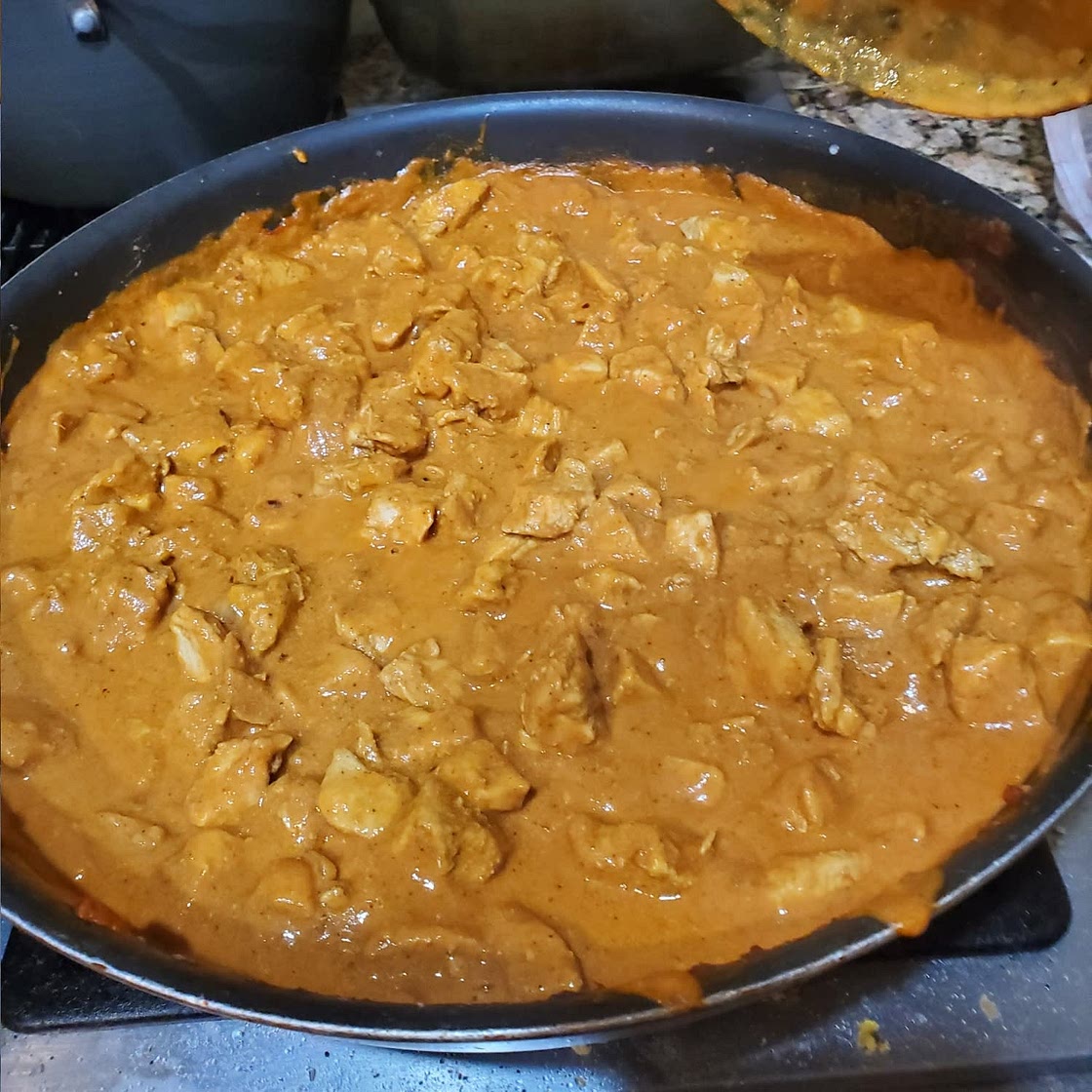 30 Minute Spicy Coconut Butter Chicken